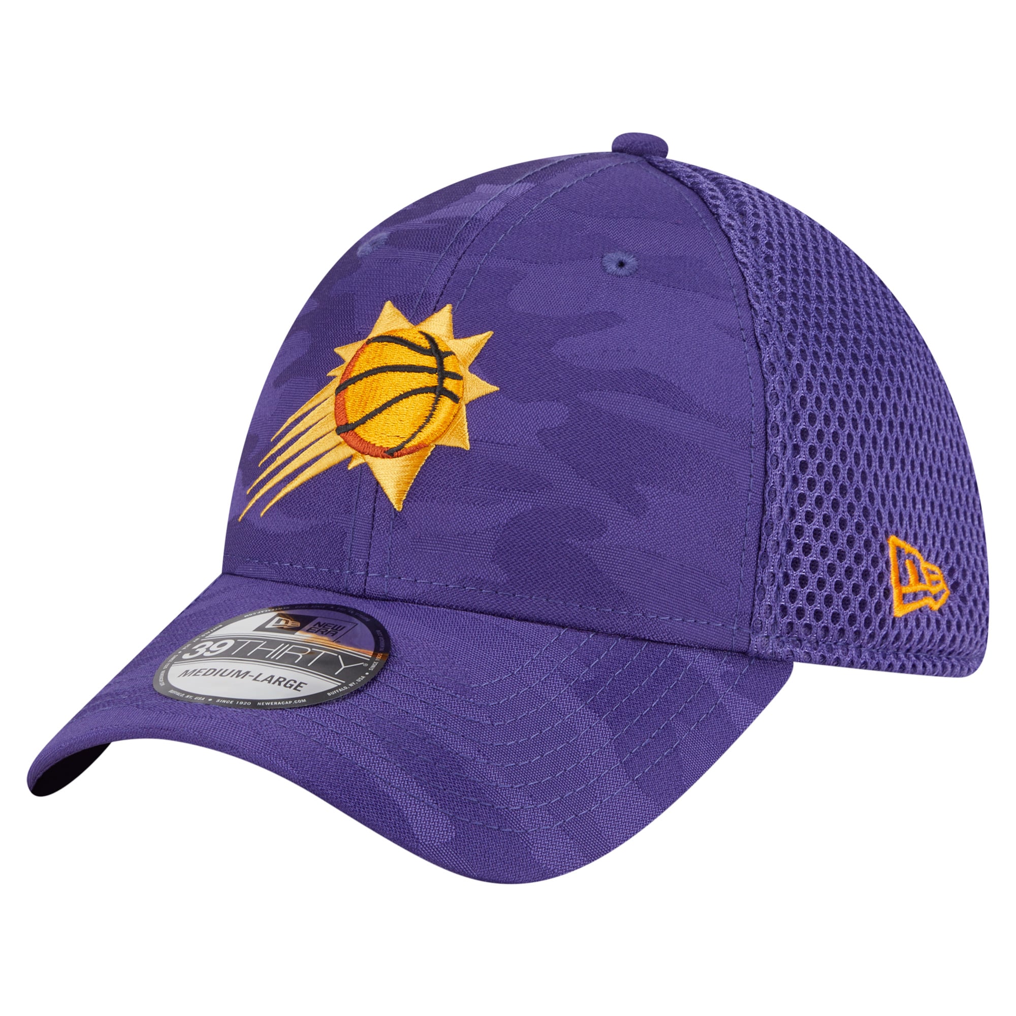 Men's Phoenix Suns New Era Purple Subtle Camo 39THIRTY Flex Hat